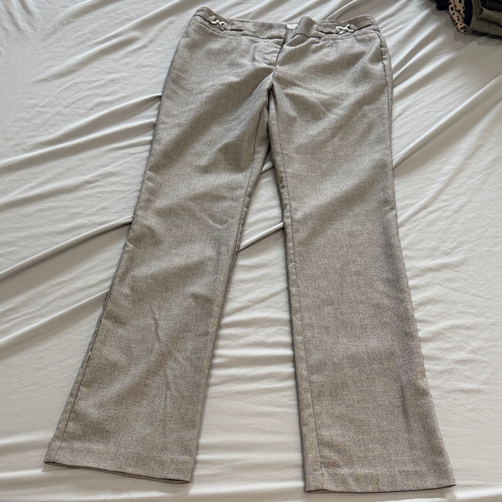 New York & Company Gray Boot Cut Pants